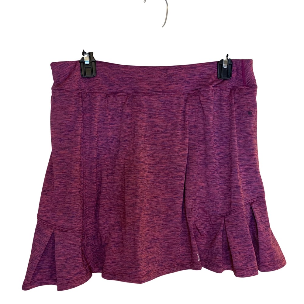 Skirt Sports Womens Purple Space Dye Athletic Running Tennis Skort Size Medium